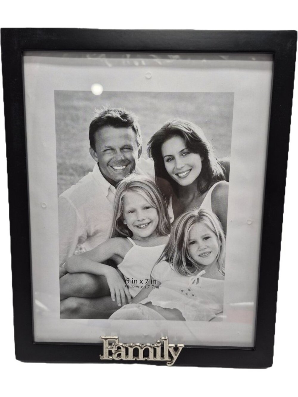 Black Picture Frame Family In Silver Metal Michaels Frame 5X 7 Table Or Hang